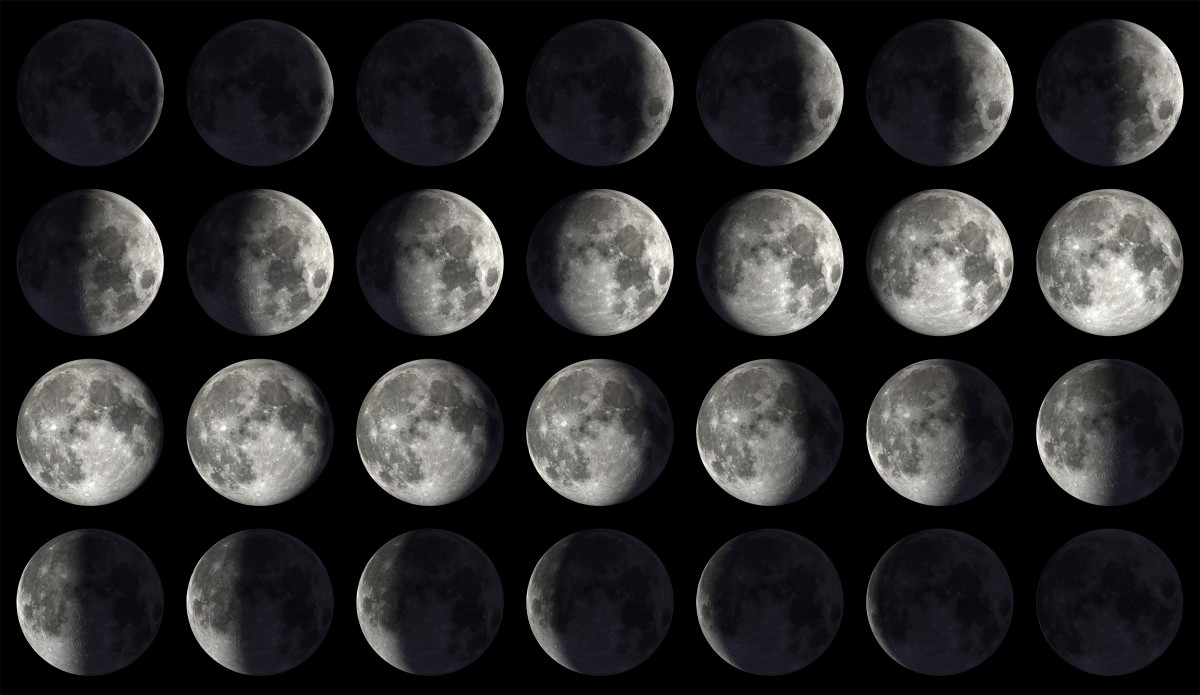 фазы луны в сентябре фото